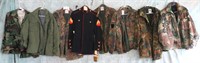 8- MILITARY JACKETS & UNIFORMS
