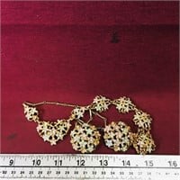 Necklace, Bracelet & Earrings Set (Vintage)