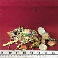 Lot Of Assorted Antique Jewelry