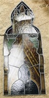 Antique Stain Glass Church Window