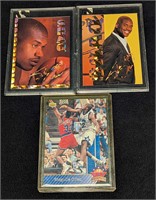 3 Shaquille O'Neal Cards Top Prospects & Arena Spo