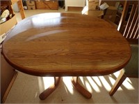 Older Dining Table With Leaf