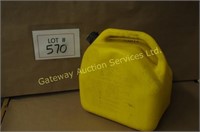 Yellow 25L Gas Can
