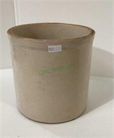 Antique glazed crock 6 inches tall with 6 inch