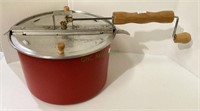 Vintage Whirley Pop stove top popcorn maker    823