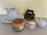 Assorted Pottery and ironstone