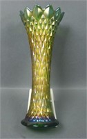 N'Wood Green Diamond Points Vase