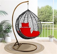 JM-Deco Patio Swing Chair with Stand