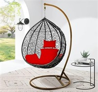 JM-Deco Patio Swing Chair with Stand
