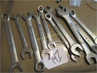 BOX LOT:  8 CRAFTSMAN WRENCHES