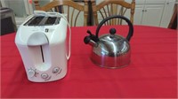 TEA KETTLE- T-FAL TOASTER