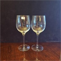 Tiffany & Co Crystal Wine Glasses Goblets