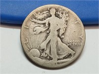 OF) better date 1919 s walking Liberty silver