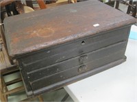 tool chest / 2 drawers - sliding tray-lift top