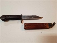 Bayonet knife & scabber