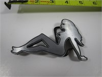 NEW "RISQUE LADY" BELT BUCKLE 4"