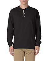 Hanes Men's T-Shirts, Men's BeefyT Henley Shirts,