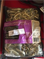5-1/16" 20' Everbilt Chain with 2-Hooks