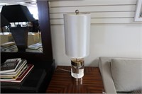 Lucite Table Lamp