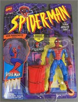 NIP 1994 Spiderman Web Parachute Toy Biz Figure