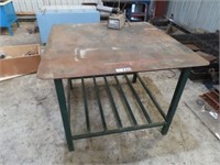 Solid Steel Table 1200x1200mm