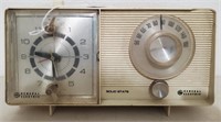 General Electric Solid State Clock/Radio, As-Is