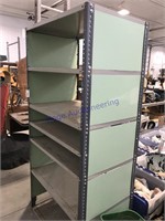 metal shelves 36"x24"x75"T