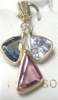 $1830 14K  Fancy Color Sapphire(2ct) Diamond(0.01c