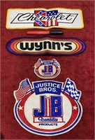 Set of (4) Automotive Sew-On Patches