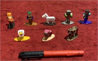 Set of (8) Mojang Synergies AB Jada Toy Figures