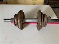Hand Bar Bell With Weights