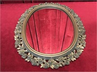 Vintage Framed Mirror - 19" x 25"