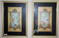 Pair of Asian Themed Framed Prints