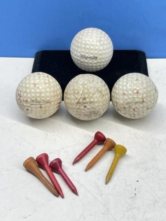 Vintage Golf Balls & Tees