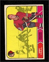1968 Bobby Hull OPC Hockey Card #16 O-Pee-Chee
