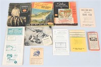 VINTAGE FISHING EPHEMERA LOT