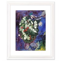 Marc Chagall (1887-1985), "Bouquet with Flying Lov