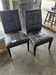 2- dining chairs (used)