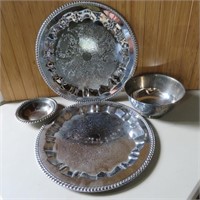 Siver Trays & Bowls