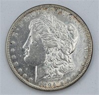 1894 S  Morgan Silver Dollar