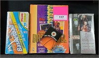4 SEALED BOXES NBA TRADING CARDS
