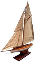 Vintage Model Sailboat