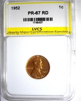 1952 Cent LVCS PR-67 RD Lists For $1300