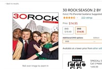 30 ROCK:SEASON 2 BY 30 ROCK (DVD) [2 DISCS]