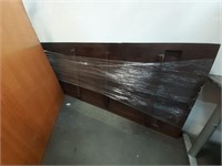 12' x 3' Dark Brown Wood Table