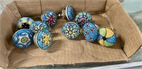 HAND PAINTED DRAWER KNOBS