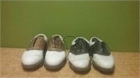 Two Pairs Of Golf Shoes Size 9 Used