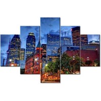 SEALED -City Skyline Canvas Art Set