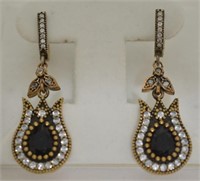 Large Sapphire Earrings