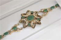 11 ct Emerald Bracelet